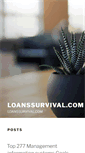 Mobile Screenshot of loanssurvival.com